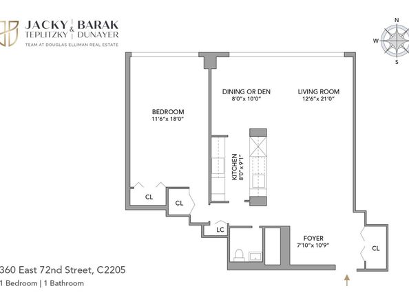 360 East 72nd Street C2205, New York NY 10021