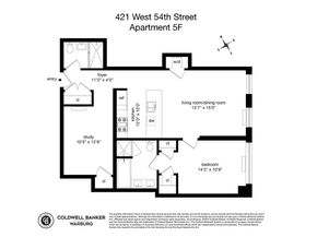 421 West 54th Street 5F, New York NY 10019