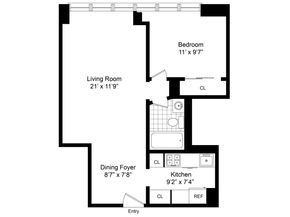 61 West 62nd Street 6C, New York NY 10023