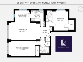 20 East 9th Street 7V, New York NY 10003