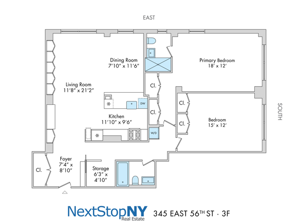 345 East 56th Street 3F, New York NY 10022