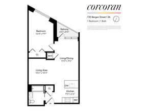 735 Bergen Street 3A, Brooklyn NY 11238