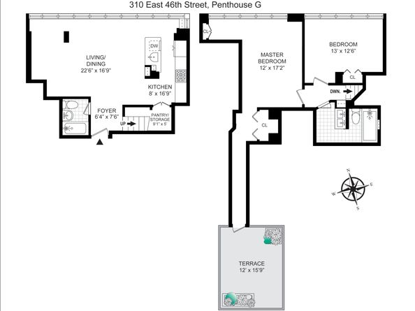 310 East 46th Street PHG, New York NY 10017