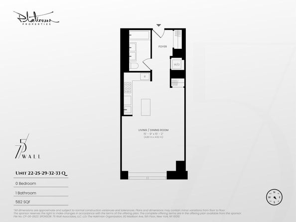 75 Wall Street 25Q, New York NY 10005