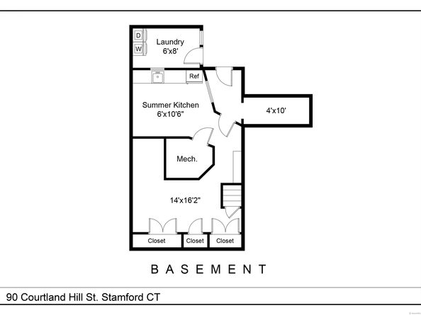 90 Courtland Hill Street, Stamford CT 06906