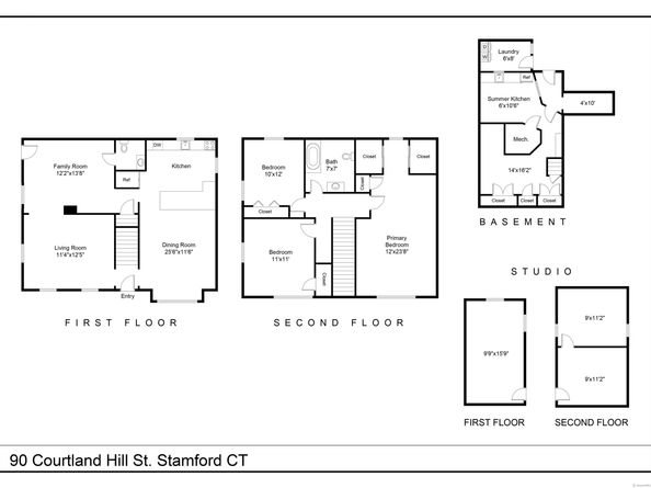 90 Courtland Hill Street, Stamford CT 06906