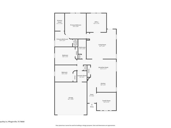 1909 Tranquility LN, Pflugerville TX 78660