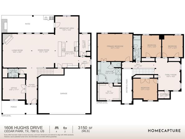 1606 Hughes DR, Cedar Park TX 78613