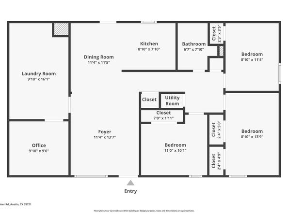 1021 Gardner RD, Austin TX 78721