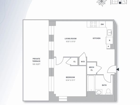 30-05 Vernon Boulevard 2H, Queens NY 11102