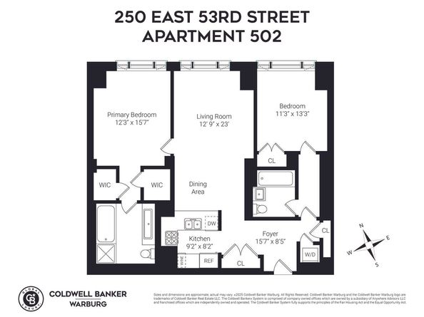 250 East 53rd Street 502, New York NY 10022