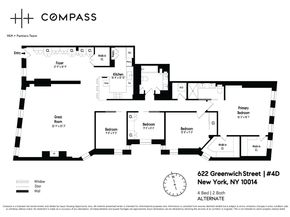 622 Greenwich Street 4D, New York NY 10014