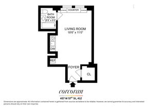 457 West 57th Street 412, New York NY 10019