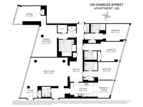 150 Charles Street 14B, New York NY 10014
