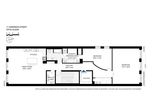 11 Harrison Street 5, New York NY 10013