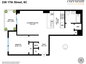 236 17th Street 6C, Brooklyn NY 11215