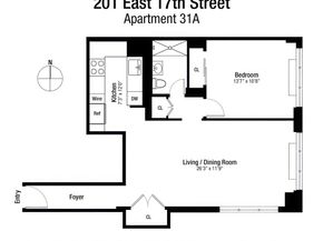 201 East 17th Street 31A, New York NY 10003