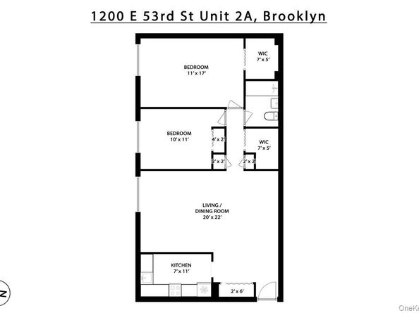 1200 E 53rd Street 2A, Brooklyn NY 11234