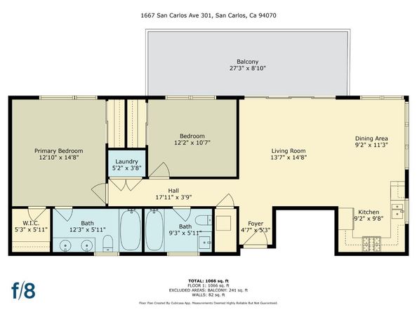 1667 San Carlos Avenue 301, San Carlos CA 94070