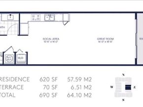 1600 NE 1st Ave 3302, Miami FL 33132