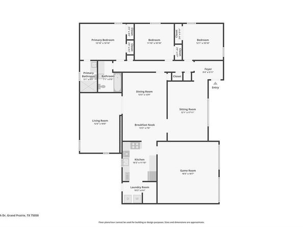 914  Danish Drive , Grand Prairie Texas 75050