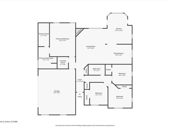 850  Mellanie Court , Celina Texas 75009