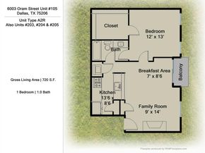 6003  Oram Street  203, Dallas Texas 75206