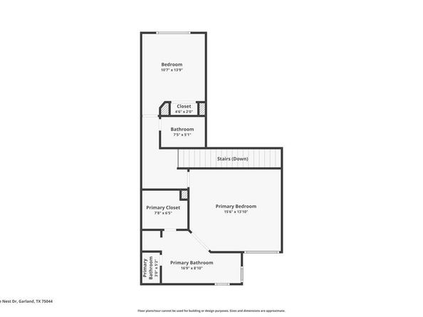 6118  Eagle Nest Drive , Garland Texas 75044