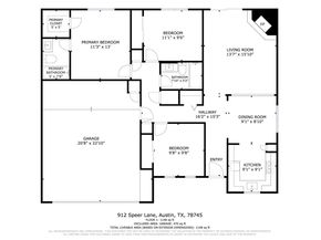 912 Speer LN, Austin TX 78745