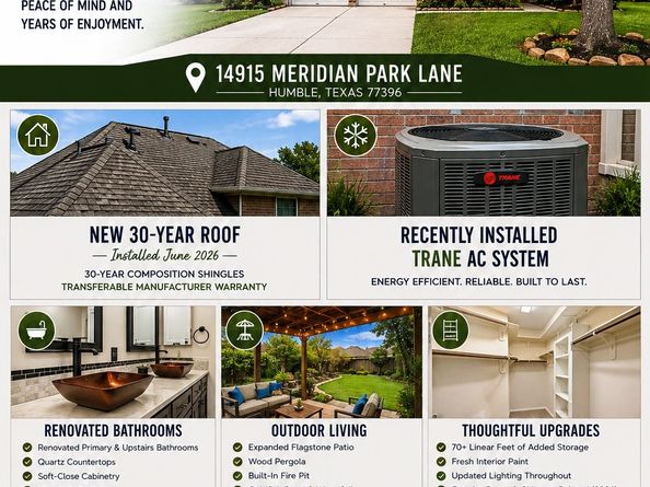 14915 Meridian Park Lane, Humble TX 77396