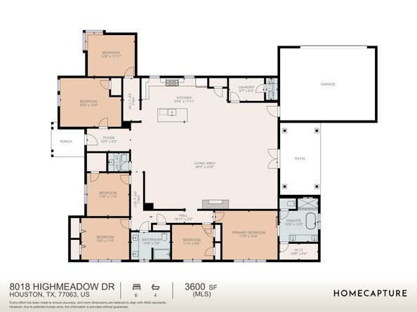 8018 Highmeadow Drive, Houston TX 77063