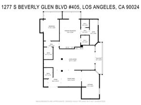 1277 S Beverly Glen Boulevard 405, Los Angeles CA 90024
