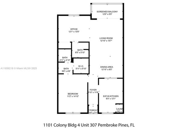 1101 Colony Point Cir 307, Pembroke Pines FL 33026