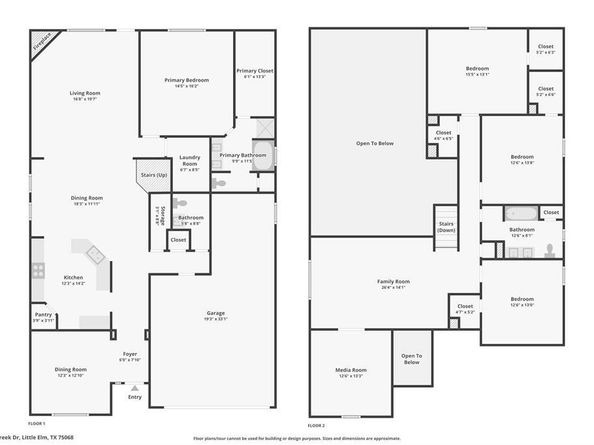 2408  Jill Creek Drive , Little Elm Texas 75068