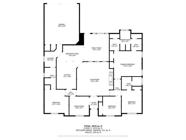 2712  Lincoln Drive , Arlington Texas 76006