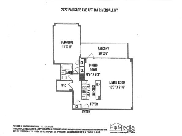 2727 Palisade Avenue 14A, Bronx NY 10463