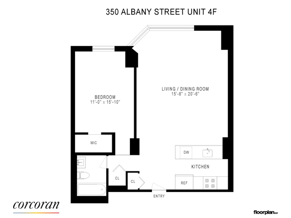 350 Albany Street 4F, New York NY 10280