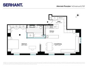 143 Ave B 7EF, New York NY 10009