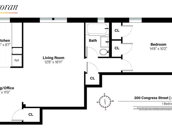 200 Congress Street 4A, Brooklyn NY 11201