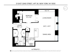 21 East 22nd Street 2K, New York NY 10010