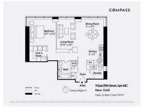 11 East 29th Street 44C, New York NY 10016