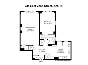 235 East 22nd Street 6H, New York NY 10010