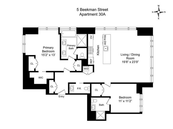 5 Beekman Street 30A, New York NY 10038