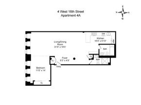4 West 16th Street 4A, New York NY 10011