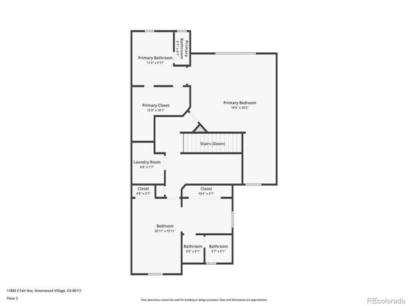 11883 E Fair Avenue, Greenwood Village CO 80111