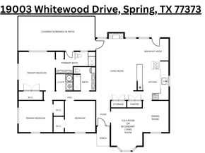 19003 Whitewood Drive, Spring TX 77373