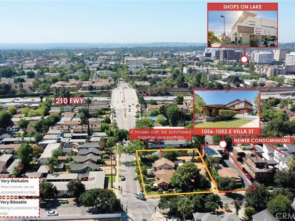 1056 1052 E VILLA Street, Pasadena CA 91106