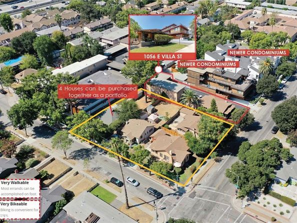 1056 1052 E VILLA Street, Pasadena CA 91106