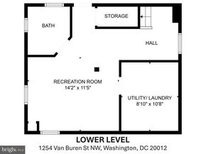 1254 Van Buren Street NW, Washington DC 20012