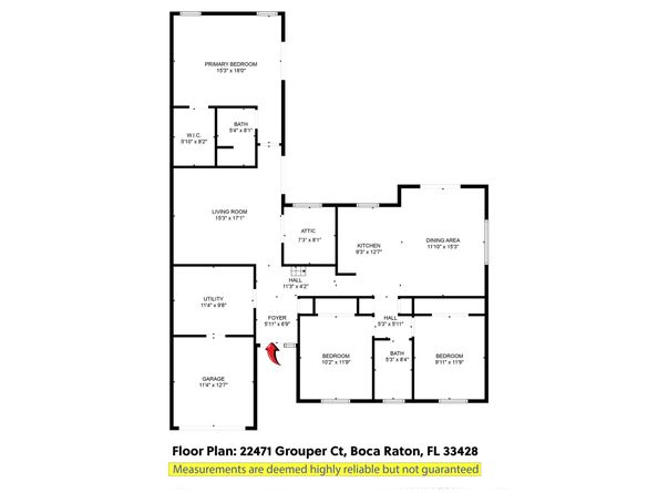22471 Grouper Court, Boca Raton FL 33428